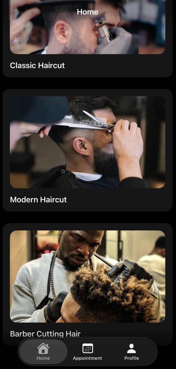 Barber App